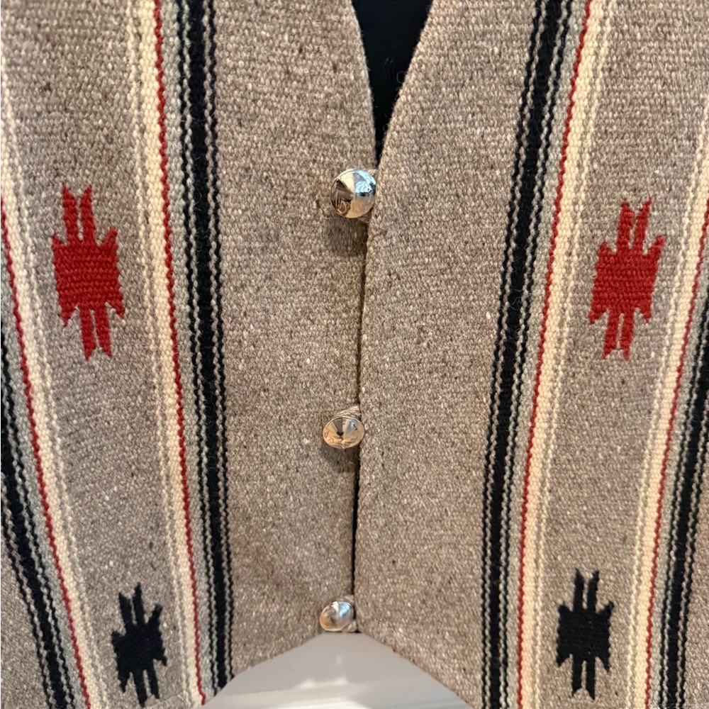 Pendleton Men's Gray Wool Sweater Vest - Picture 2 of 4